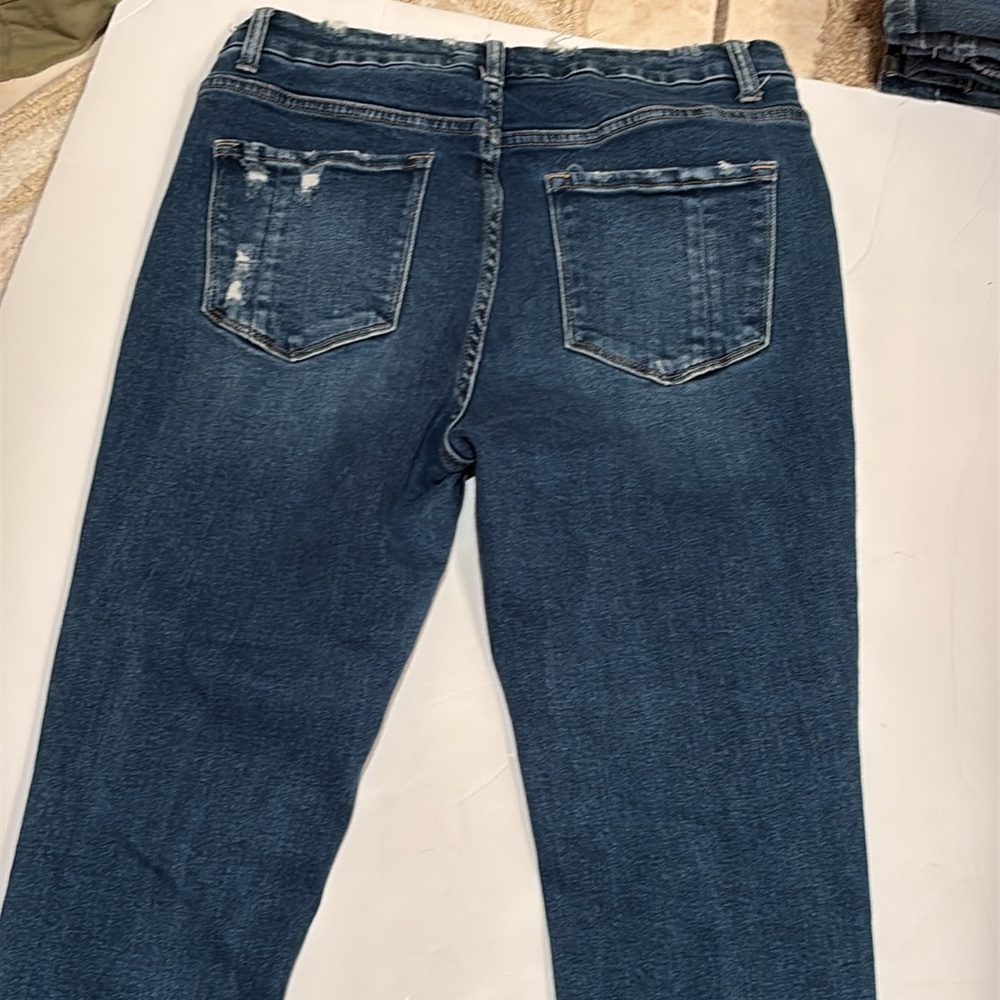 Vervet Los Angeles Women's Distressed Blue Jeans 31 - Picture 6 of 11